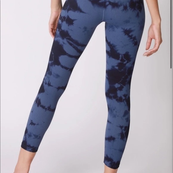 Avocado Haze Renee 7/8 Rib Leggings - Picture 2 of 10